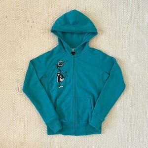 Emily the Strange Blue Zip Hoodie
